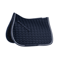 Zadelpad Waldhausen Classic Nachtblauw / wit