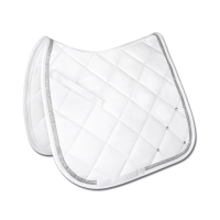 Tapis de selle Waldhausen Competition Blanc / argent