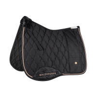 Tapis de selle Waldhausen Modern Rosé Noir / or Tapis de selle Waldhausen Modern Rosé Noir / or