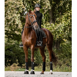 Tapis de selle Waldhausen Valencia Noir / or rosé Tapis de selle Waldhausen Valencia Noir / or rosé