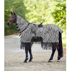 Vliegendeken met franjes Zebra van Waldhausen