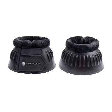 Waldhausen klokken van rubber en synthetische bont Zwart