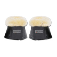 Waldhausen klokken lamsvel Zwart