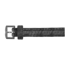 Waldhausen Soft spoorriemen Zwart