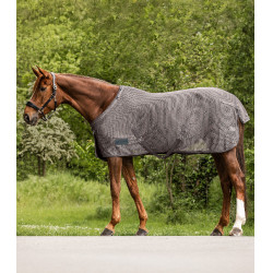 Couverture anti-mouche Waldhausen Comfort sangles croisées Gris Couverture anti-mouche Waldhausen Comfort sangles croisées Gris