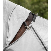 Couverture anti-mouches Waldhausen encolure amovible Protect Gris argent / gris Couverture anti-mouches Waldhausen encolure amovible Protect Gris argent / gris