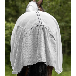 Couverture anti-mouches et anti-eczéma Waldhausen Protect Gris argent / gris Couverture anti-mouches et anti-eczéma Waldhausen Protect Gris argent / gris