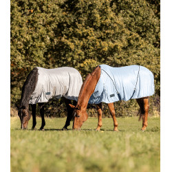 Couverture anti-mouches Waldhausen Protect Gris argent / gris Couverture anti-mouches Waldhausen Protect Gris argent / gris