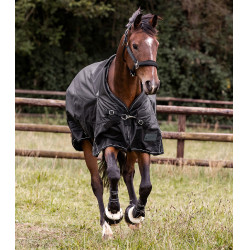 Buiten deken Waldhausen Scandic 200 g Zwart Buiten deken Waldhausen Scandic 200 g Zwart