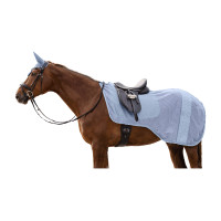 Waldhausen Rom anti-vliegen rijdeken Pastelblauw