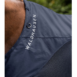 Couverture de pluie anti-mouche Waldhausen Comfort Bleu nocturne Couverture de pluie anti-mouche Waldhausen Comfort Bleu nocturne