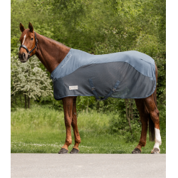 Waldhausen Comfort anti-vlieg fleece deken Blauw krijt Waldhausen Comfort anti-vlieg fleece deken Blauw krijt