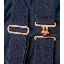 Couverture polaire Waldhausen Modern Rosé Bleu nocturne / or rosé Couverture polaire Waldhausen Modern Rosé Bleu nocturne / or rosé