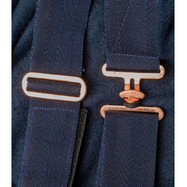 Couverture polaire Waldhausen Modern Rosé Bleu nocturne / or rosé Couverture polaire Waldhausen Modern Rosé Bleu nocturne / or rosé
