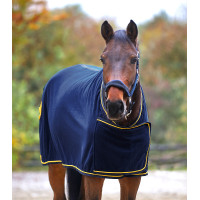 Sponsor fleece deken Waldhausen Blauw / goud