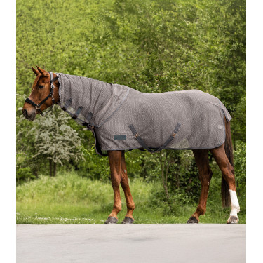 Couvre-cou anti-mouche Waldhausen Comfort Gris