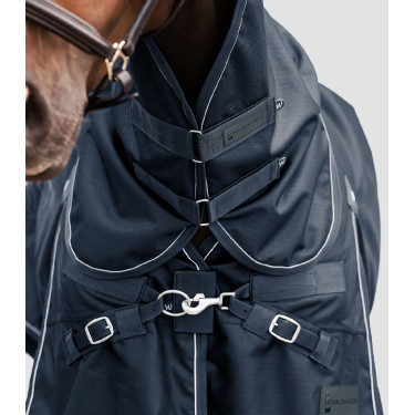 Couvre-cou d’extérieur Waldhausen Scandic 200 g Bleu nocturne