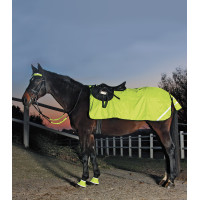 Couvre-reins Waldhausen Reflex polaire Néon jaune