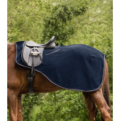 Couvre-reins Waldhausen Modern Rosé Bleu nocturne / or rosé