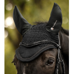 Bonnet anti mouches Waldhausen Competition Noir / noir Bonnet anti mouches Waldhausen Competition Noir / noir