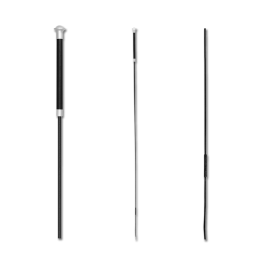Cravache de dressage Waldhausen Noblesse Noir Cravache de dressage Waldhausen Noblesse Noir
