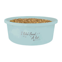 Mangeoire XL avec couvercle Waldhausen Turquoise Bleu