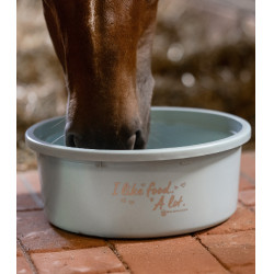 XL-voederbak met deksel Waldhausen Turkoois Blauw