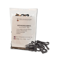 Elastiques Waldhausen crinière extra larges Noir Elastiques Waldhausen crinière extra larges Noir