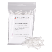 Elastiques Waldhausen crinière extra larges Blanc