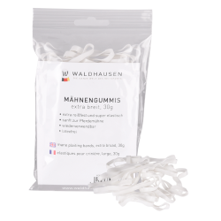 Elastiques Waldhausen crinière extra larges Blanc Elastiques Waldhausen crinière extra larges Blanc