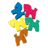 Waldhausen spons in de vorm van een paard Multicolor Waldhausen spons in de vorm van een paard Multicolor