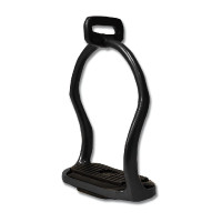 Étrier Waldhausen en aluminium Island Noir