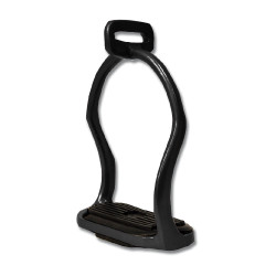 Étrier Waldhausen en aluminium Island Noir