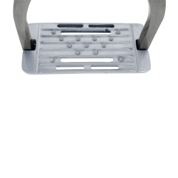 Waldhausen stijgbeugels van aluminium Grijs Waldhausen stijgbeugels van aluminium Grijs