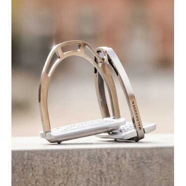 Waldhausen stijgbeugels van aluminium Grijs Waldhausen stijgbeugels van aluminium Grijs