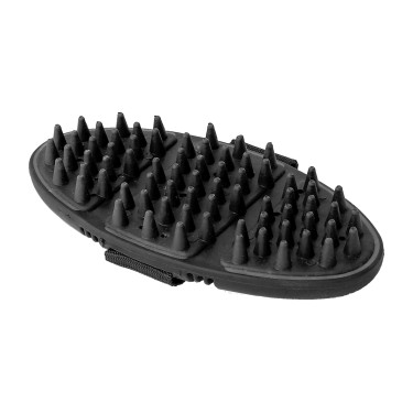 Étrille de massage Waldhausen Flex Noir / gris