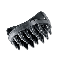 Étrille magique Waldhausen Rubber Groomer Noir