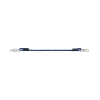 Fixation élastique Waldhausen box et écurie 55 cm Bleu nocturne / blanc