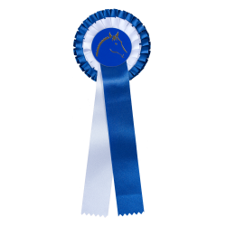 Flot Waldhausen remise de prix double rosette Blauw