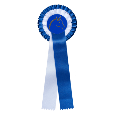 Flot Waldhausen remise de prix double rosette Blauw