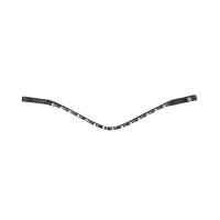 Frontal Glam noir X-Line Waldhausen Zwart / zwart / wit / grijs