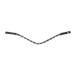 Frontal Glam noir X-Line Waldhausen Zwart / zwart / wit / grijs