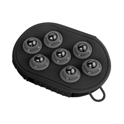 Gant de massage et pansage Waldhausen Mat zwart Gant de massage et pansage Waldhausen Mat zwart