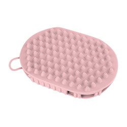 Gant de massage et pansage Waldhausen Linnea rose