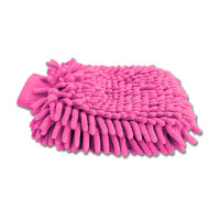Gant microfibres de pansage Waldhausen Rose