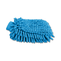 Gant microfibres de pansage Waldhausen Bleu azur
