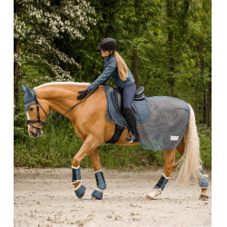 Guêtre de dressage Waldhausen Pegasus Blue craie Guêtre de dressage Waldhausen Pegasus Blue craie