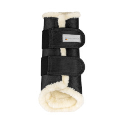 Guêtres de dressage Waldhausen Comfort Noir / nature