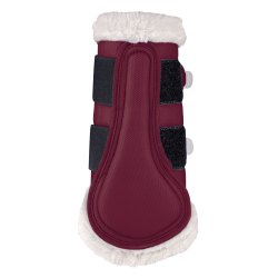 Guêtres de dressage Waldhausen Comfort Light Fluweelrood