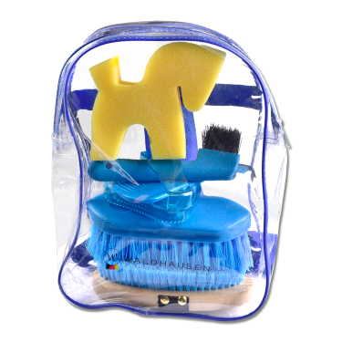 Kit de pansage Grooming Waldhausen Blauw